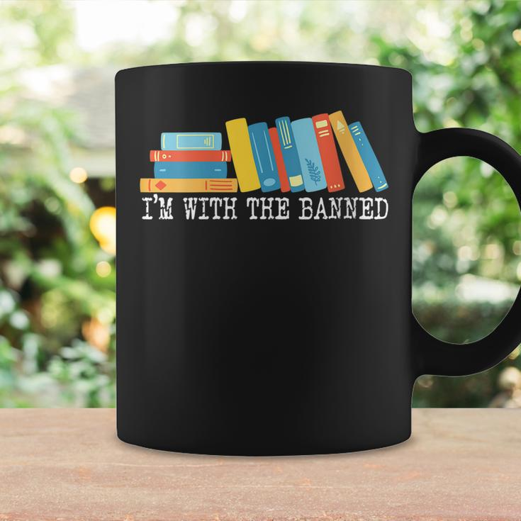 Im With The Banned Books I Read Banned Books Lovers Coffee Mug Gifts ideas