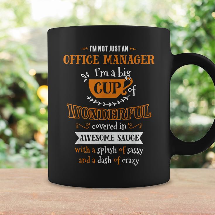 Inked Office Manager Big Cup Of Awesome Sassy Classy Crazy Coffee Mug Gifts ideas