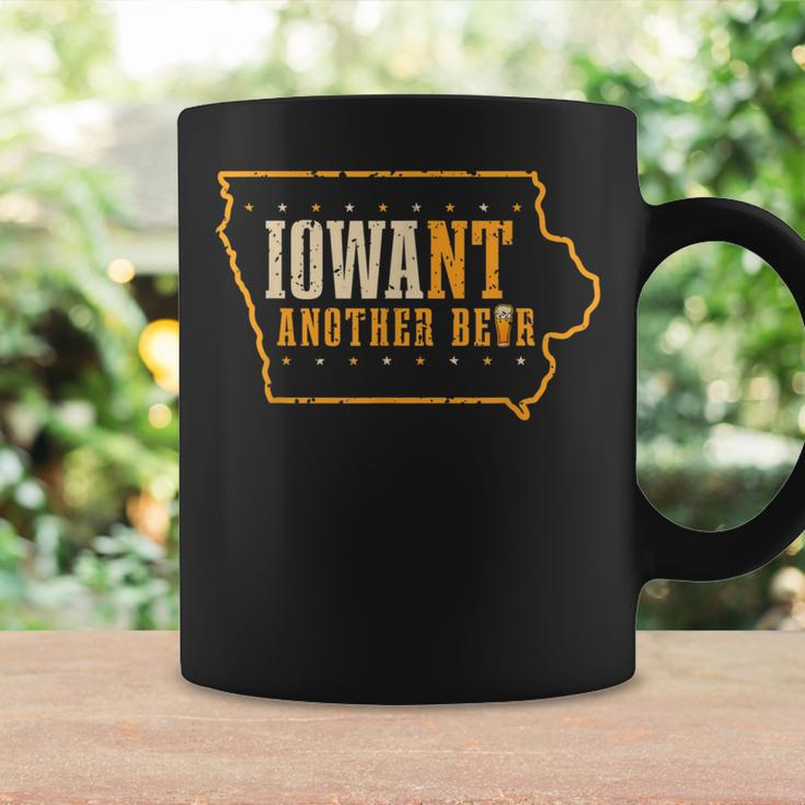 Iowa State Map I Want Another Beer Funny Drinking Drinking Funny Designs Funny Gifts Coffee Mug Gifts ideas