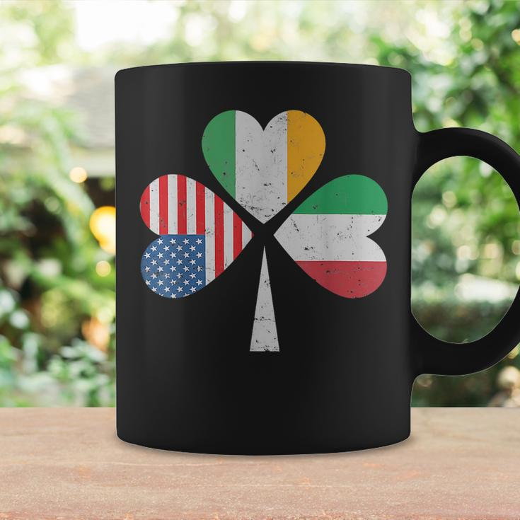 Irish Italian American Flag Ireland Italy Usa Patricks Day Coffee Mug Gifts ideas