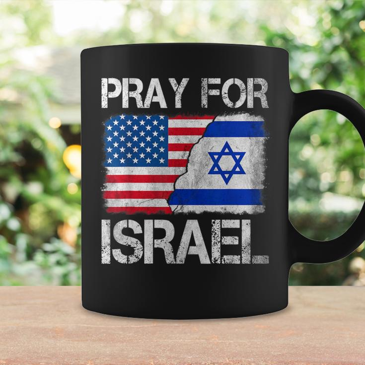 Israel Strong Pray For Israel Us Israel Flag Coffee Mug Gifts ideas
