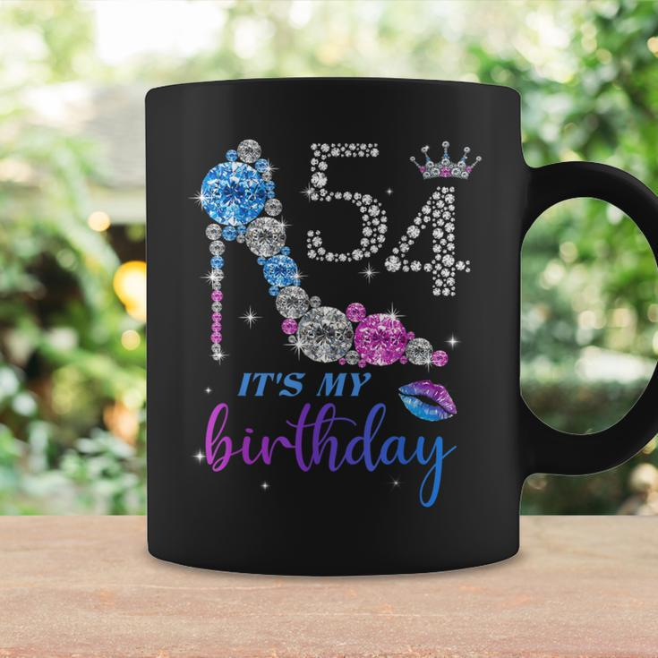It's My 54Th Purple Shoe Crown Happy 54Th Birthday Coffee Mug Gifts ideas