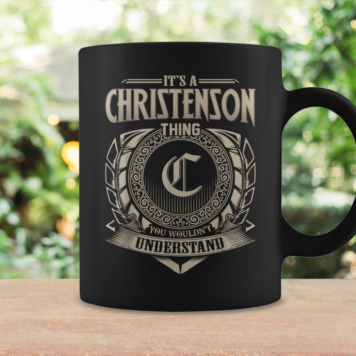 It's A Christenson Thing You Wouldnt Understand Name Vintage Coffee Mug Gifts ideas