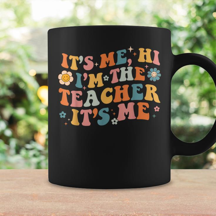 Its Me Hi Im The Teacher Day Retro Groovy Back To School Coffee Mug Gifts ideas