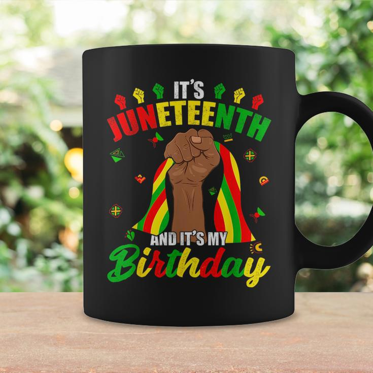 Its Junenth And My Birthday African American Junenth Coffee Mug Gifts ideas