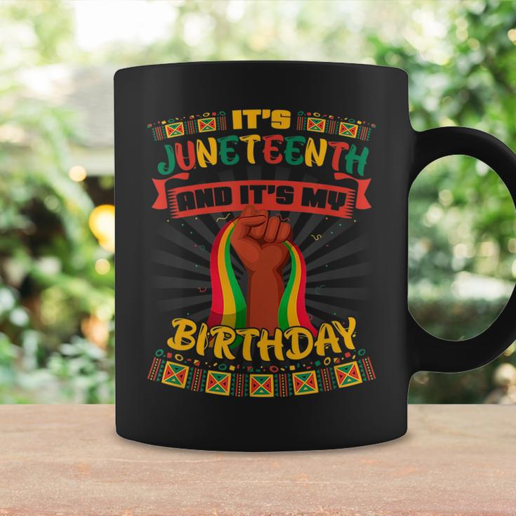 Its Junenth And My Birthday African Black Junenth Coffee Mug Gifts ideas