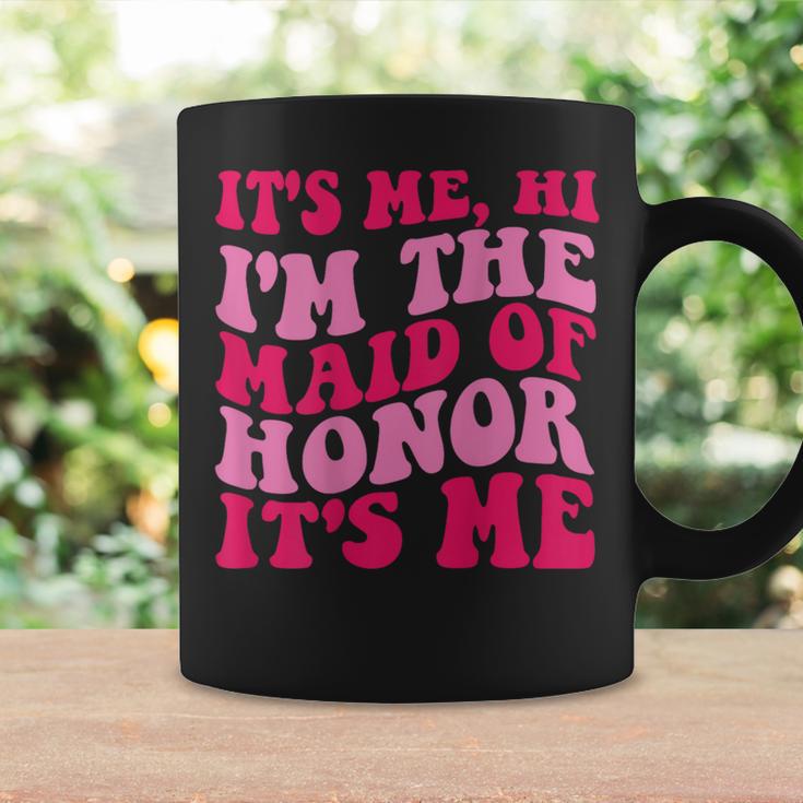 Its Me Hi Im The Maid Of Honor Its Me On Back Coffee Mug Gifts ideas