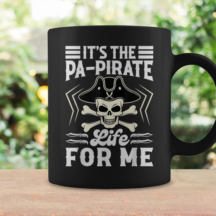 Its The Pa-Pirate Life For Me - Pirate Dad - Beach Vacation Funny Gifts For Dad Coffee Mug Gifts ideas