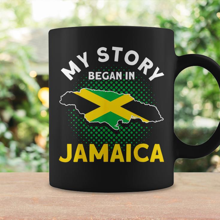 Jamaican Moms Jamaica Lovers My Story Began In Jamaica Pride Coffee Mug Gifts ideas
