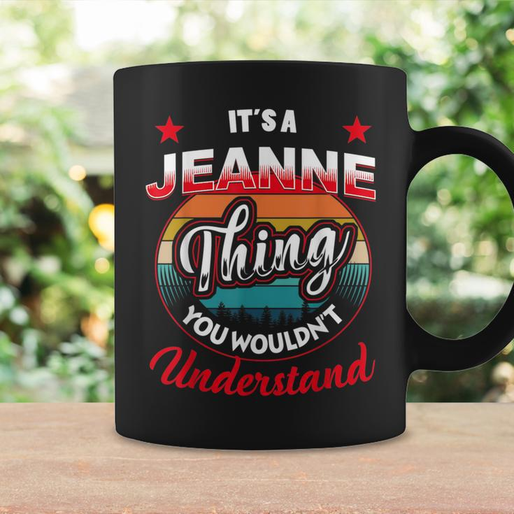 Jeanne Retro Name Its A Jeanne Thing Coffee Mug Gifts ideas