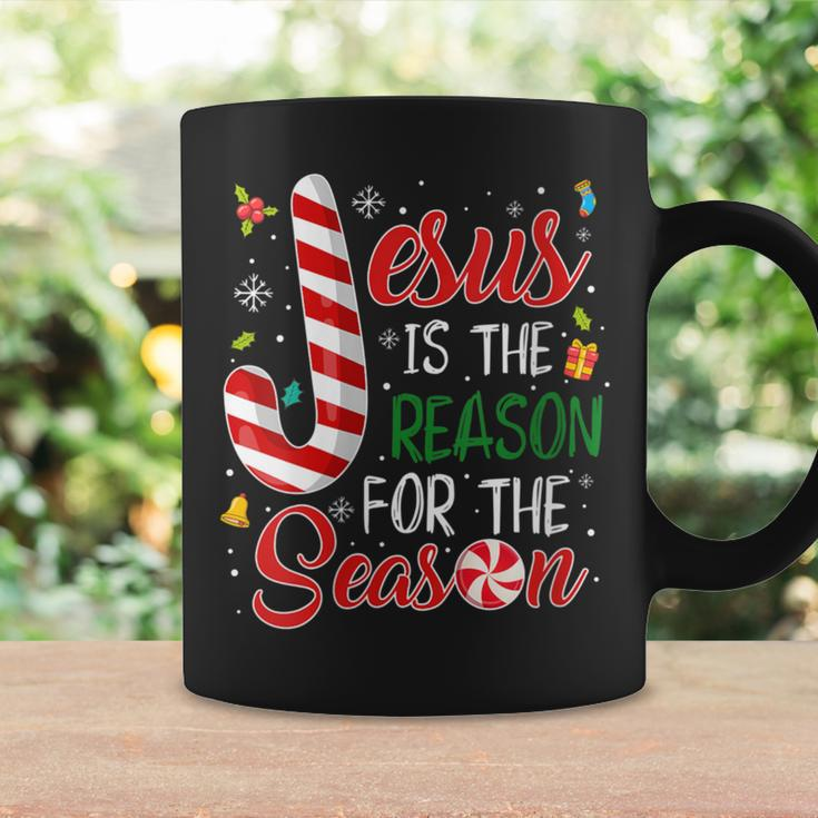 Jesus Is The Reason For The Season Christmas Pajama Coffee Mug Gifts ideas