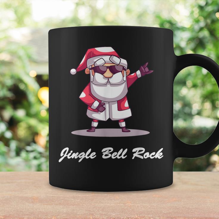 Jingle Bell Rock Santa Christmas Sweater- Coffee Mug Gifts ideas