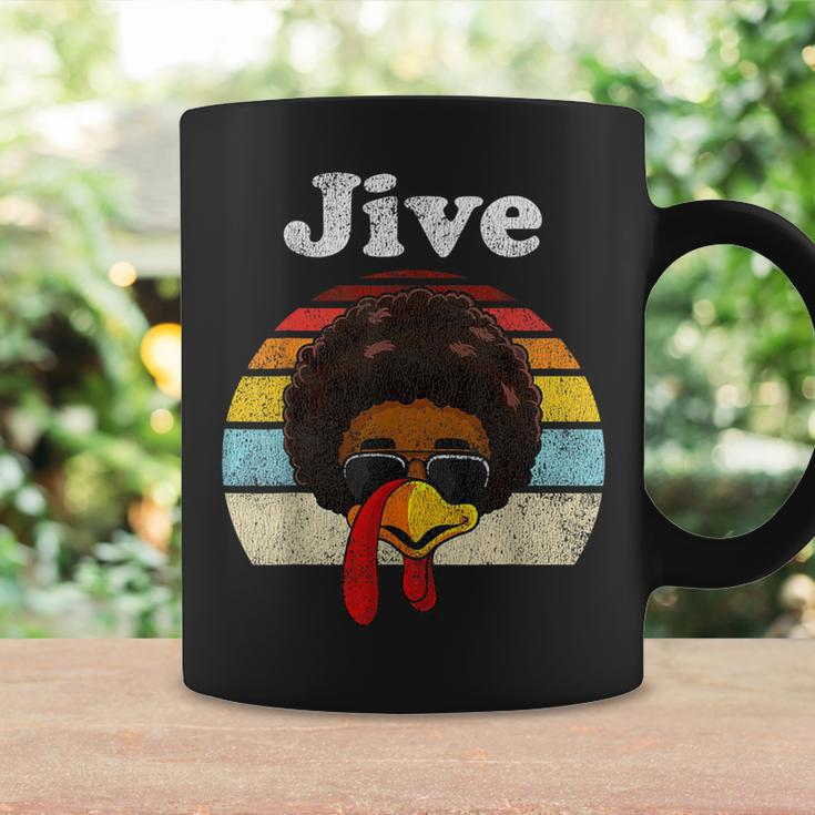 Jive Thanksgiving Turkey Day Face Vintage Retro Style Coffee Mug Gifts ideas
