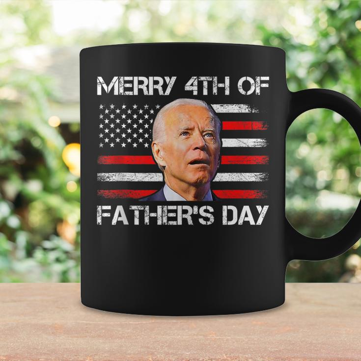 Joe Biden Merry 4Th Of Fathers Day Funny 4Th Of July Us Flag Coffee Mug Gifts ideas