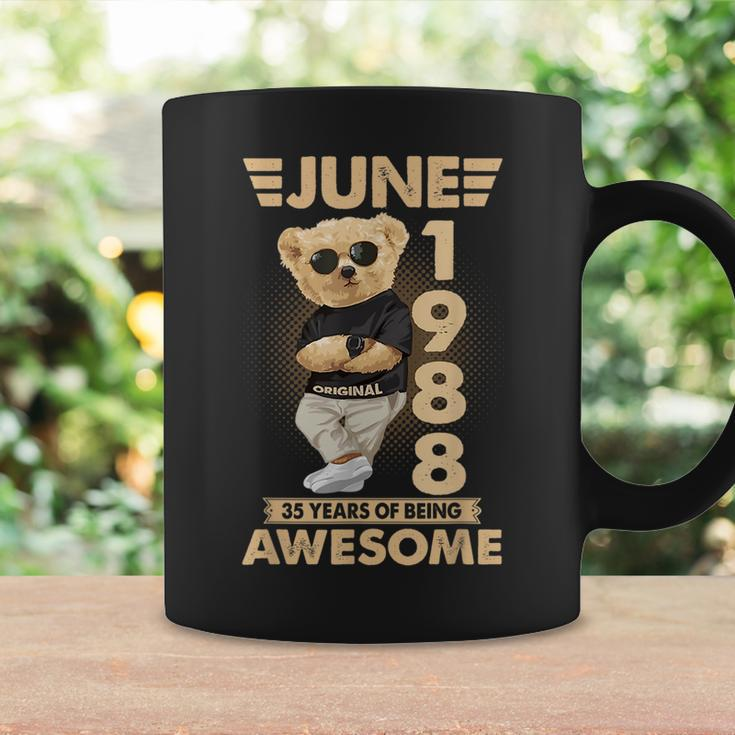 June 1988 35Th Birthday 2023 35 Years Of Being Awesome Coffee Mug Gifts ideas