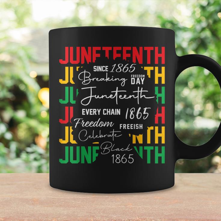 Junenth Celebrate Black Freedom Breaking Every Chain 1865 Coffee Mug Gifts ideas