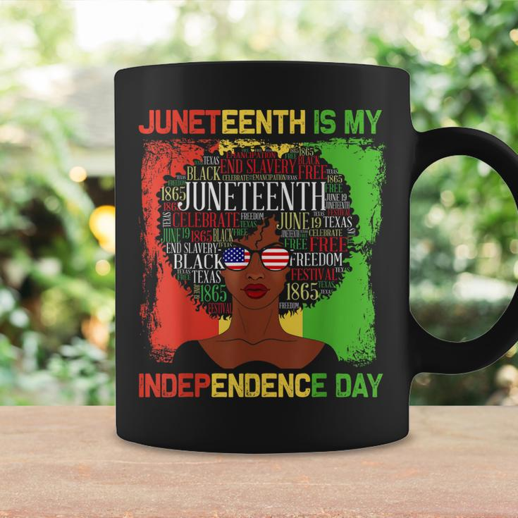 Junenth Is My Independence Day Black Women 4Th Of July Coffee Mug Gifts ideas