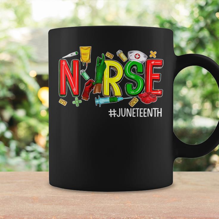 Junenth Nurse 1865 Black History Month Melanin Nursing Coffee Mug Gifts ideas