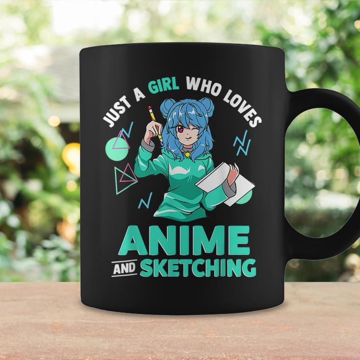Just A Girl Who Loves Anime And Sketching Coffee Mug Gifts ideas