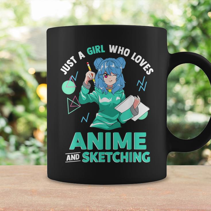 Just A Girl Who Loves Anime And Sketching Coffee Mug Gifts ideas