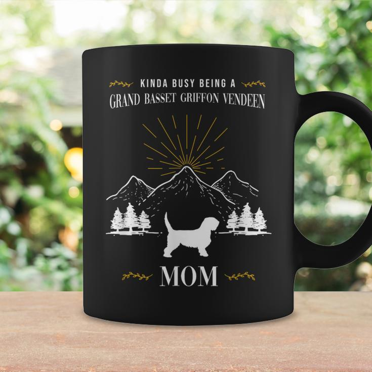 Kinda Busy Being A Grand Basset Griffon Vendeen Mom Coffee Mug Gifts ideas