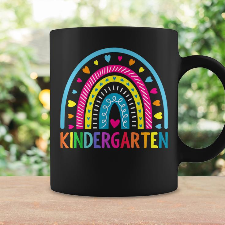 Kindergarten Rainbow Girls Boys Teacher First Day Of School Coffee Mug Gifts ideas