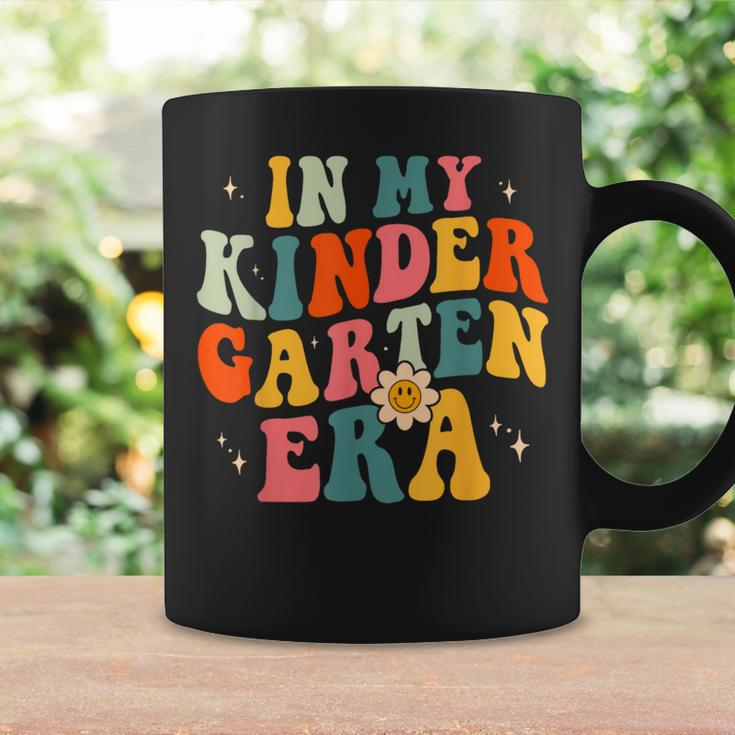 In My Kindergarten Teacher Era Kinder Groovy Retro Coffee Mug Gifts ideas