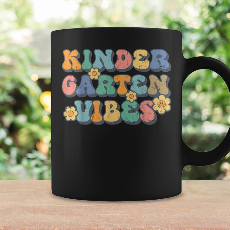 Kindergarten Vibes First Day Back To School Teacher Students Coffee Mug Gifts ideas