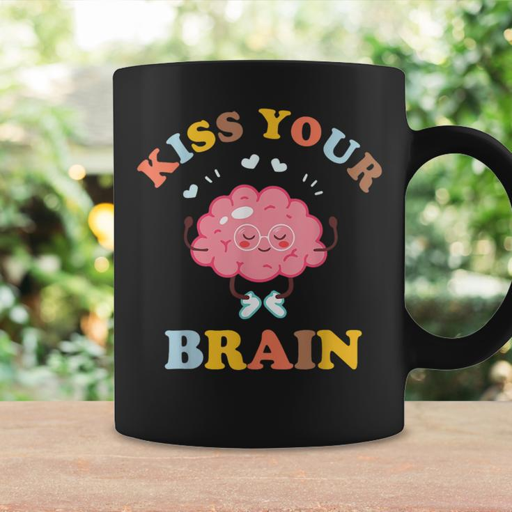 Kiss Your Brain Cute Teacher Appreciation Teaching Squad Coffee Mug Gifts ideas