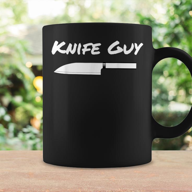 Knife Guy Chefs Kitchen Cooking Knives Chopping Santoku Cook Coffee Mug Gifts ideas