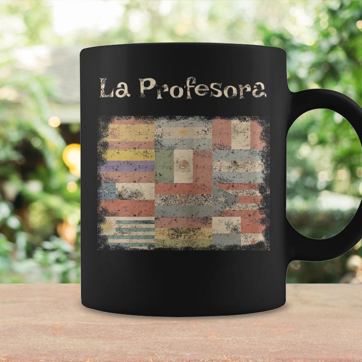 La Profesora Spanish Speaking Country Flags Coffee Mug Gifts ideas