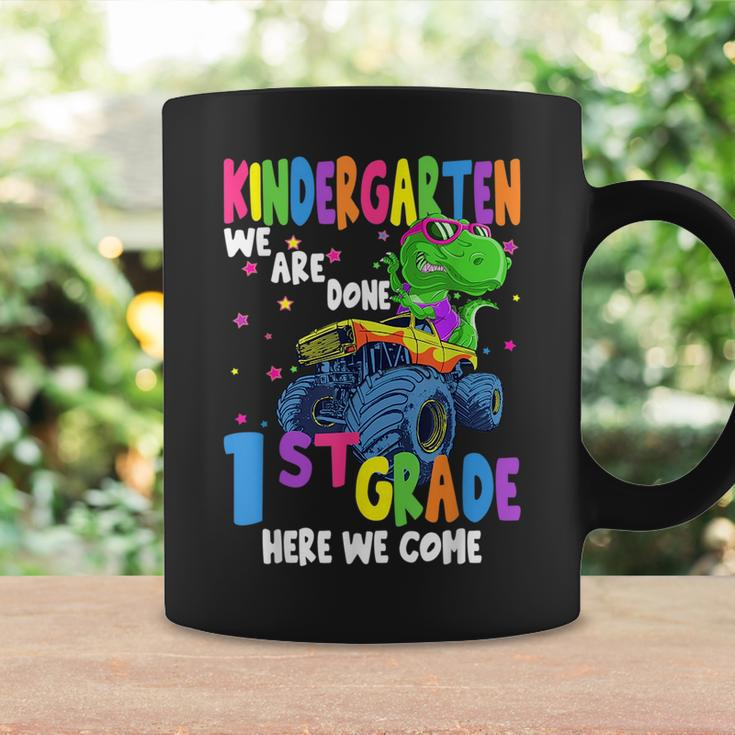 Last Day Of School Kindergarten Truck Dinosaur Graduate Gift Coffee Mug Gifts ideas