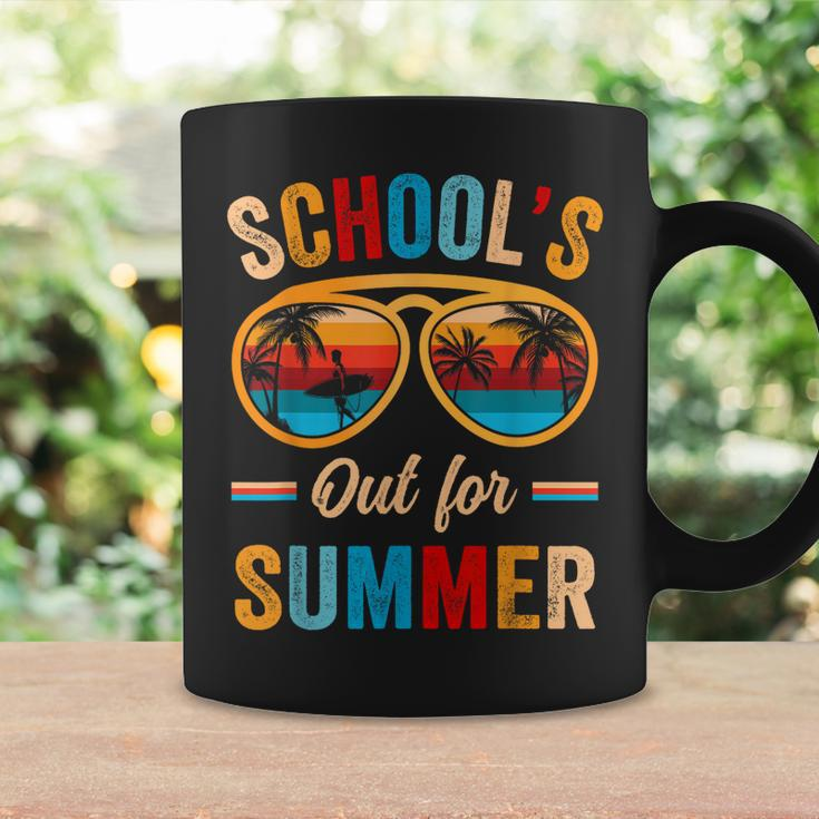 Last Day Of School Retro Schools Out For Summer Teacher Off Coffee Mug Gifts ideas