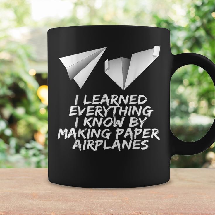I Learned Everything By Making Paper Airplanes Coffee Mug Gifts ideas