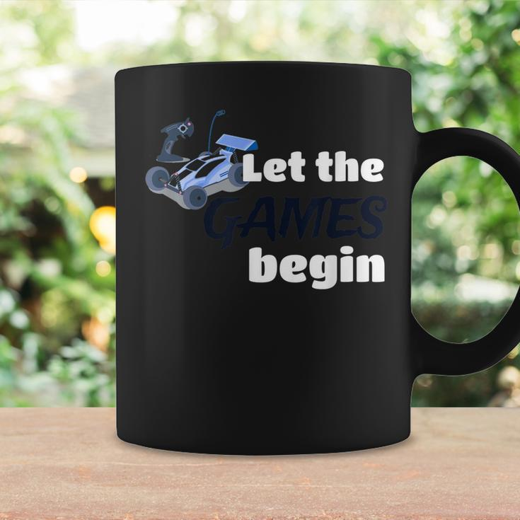 Let The Games Begin Rc Racing Racers Car Sports Buggy Coffee Mug Gifts ideas