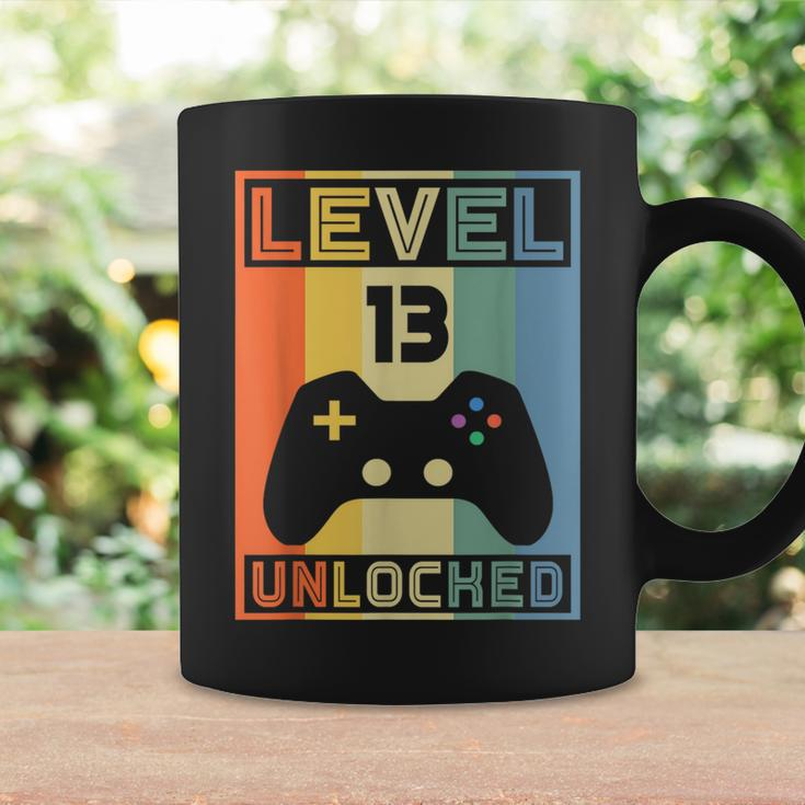 Level 13 Unlocked - Video Gamer - 13Th Birthday Gaming Gift Coffee Mug Gifts ideas