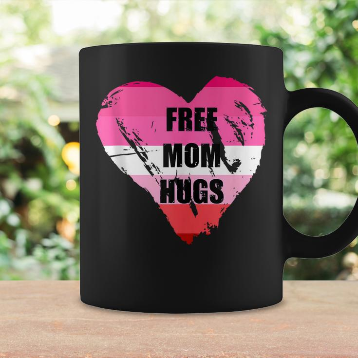 Lgbtq Lesbian Flag Free Mom Hugs Coffee Mug Gifts ideas