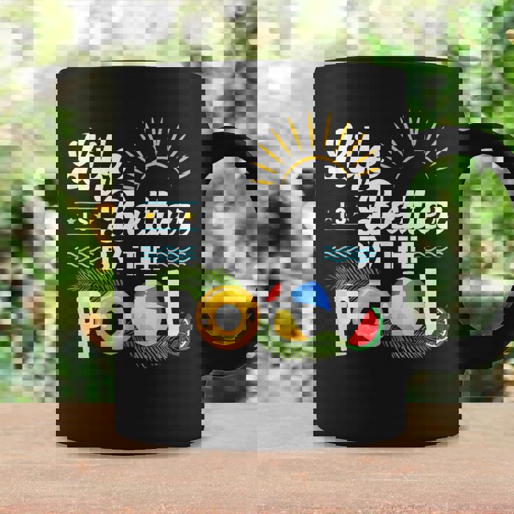 Life Is Better At The Pool Summer Vacation Summer Party Coffee Mug Gifts ideas