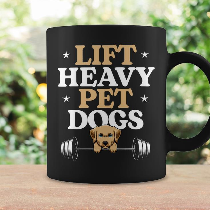 Lift Heavy Pet Dogs Bodybuilding Weight Training Gym Coffee Mug Gifts ideas