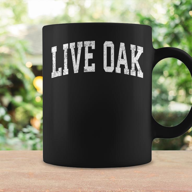 Live Oak Texas Tx Vintage Athletic Sports Coffee Mug Gifts ideas
