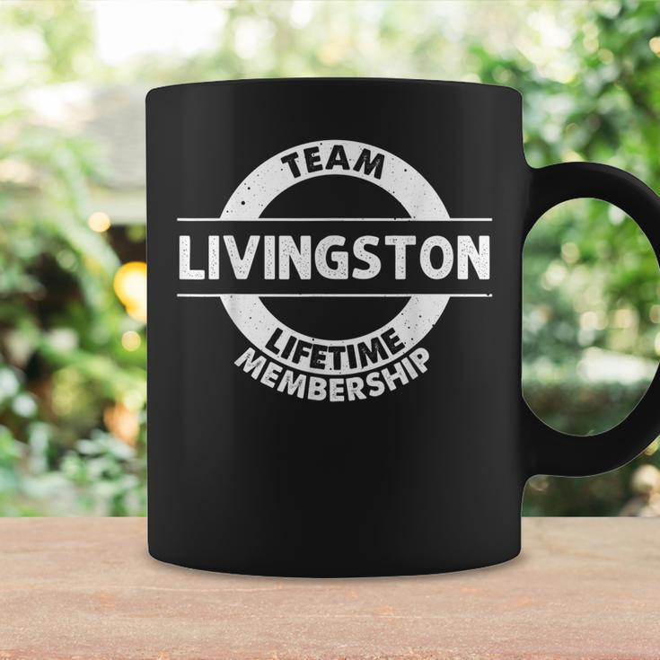Livingston Gift Funny Surname Family Tree Birthday Reunion Coffee Mug Gifts ideas