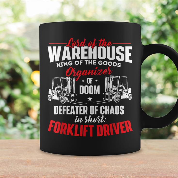 Lord Of The Warehouse Forklift Driver Fork Stacker Operator Coffee Mug Gifts ideas