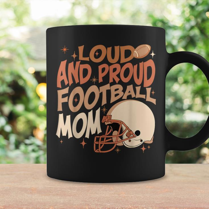 Loud & Proud Football Mom Game Day Sport Lover Coffee Mug Gifts ideas
