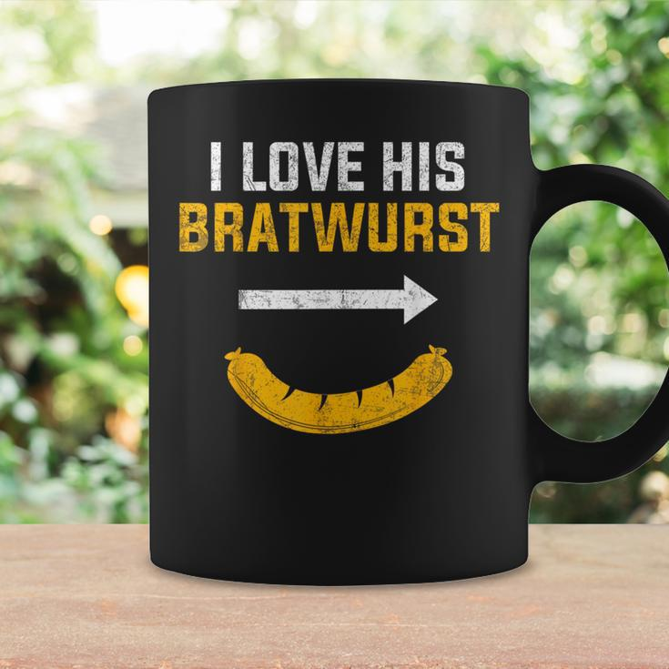 I Love His Bratwurst Matching Couple Oktoberfest Coffee Mug Gifts ideas