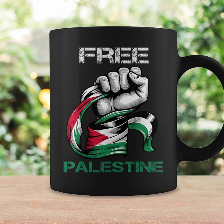 Free Palestine The Palestinian Flag Free Gaza Coffee Mug Men Women  Travelers