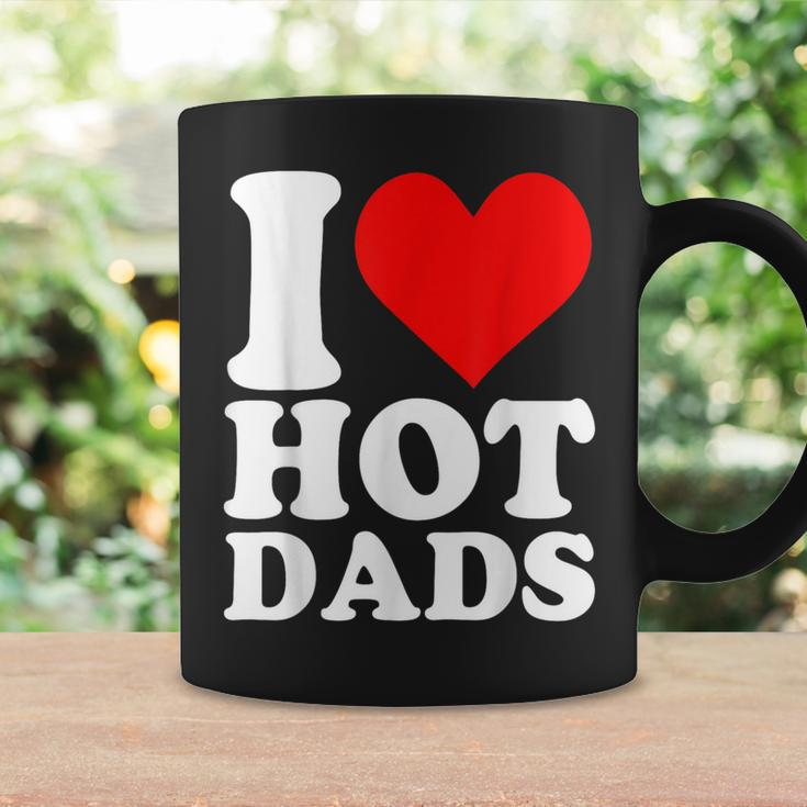 I Love Hot Dads Heart Valentine’S Day Coffee Mug Gifts ideas