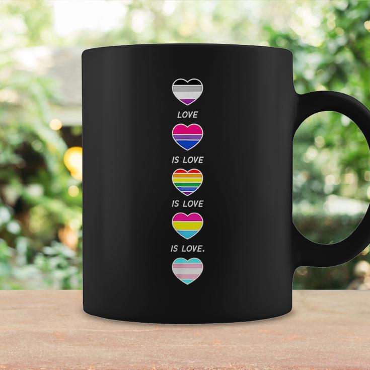 Love Is Love Pride Lgbtq Lgbt Gay Asexual Bi Pansexual Trans Coffee Mug Gifts ideas