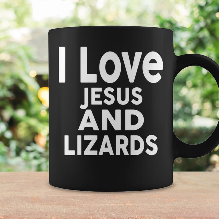 I Love Jesus And Lizards Lizard Coffee Mug Gifts ideas