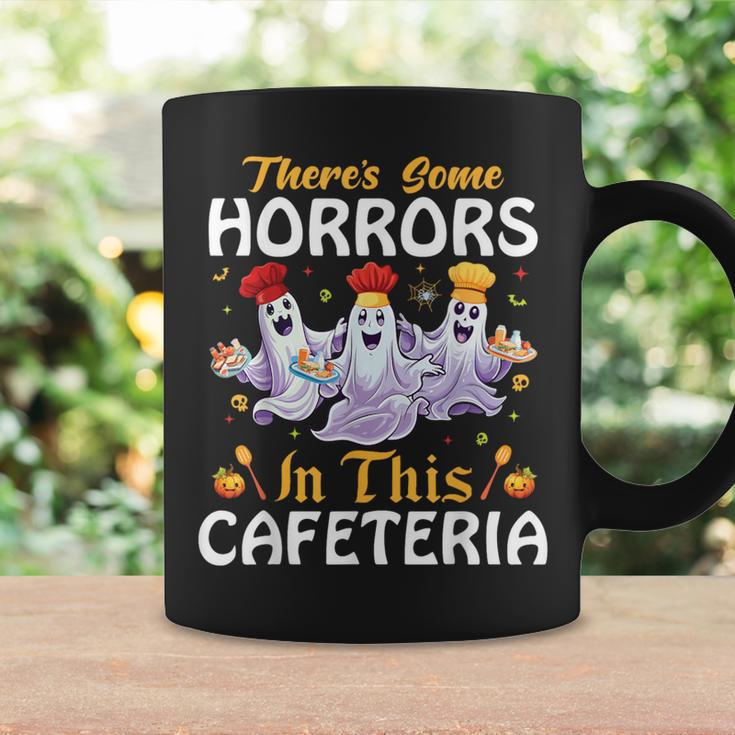 Lunch Lady Halloween There's Some Horrors In This Cafeteria Coffee Mug Gifts ideas