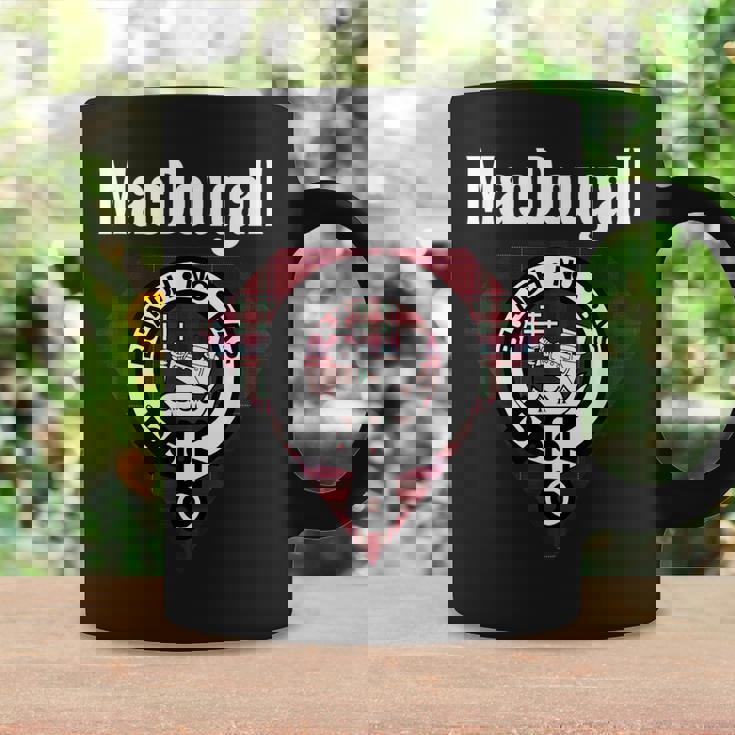 Macdougall Clan Scottish Name Coat Of Arms Tartan Coffee Mug Gifts ideas